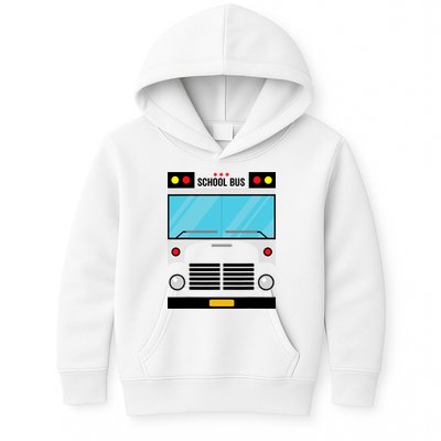 School Bus Costume Simple Halloween Costume Kids Hoodie