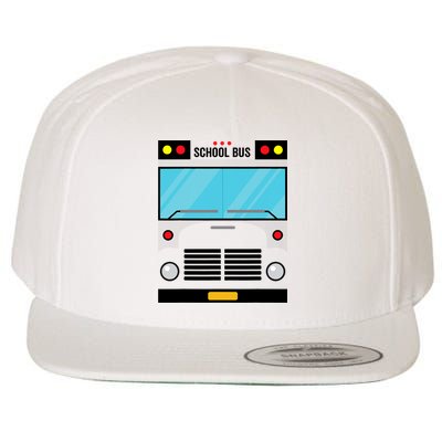 School Bus Costume Simple Halloween Costume Wool Snapback Cap