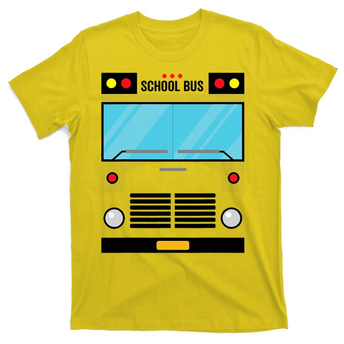 School Bus Costume Simple Halloween Costume T-Shirt