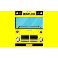 School Bus Costume Simple Halloween Costume Bumper Sticker