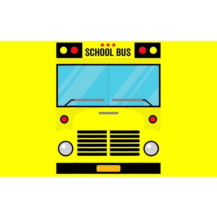 School Bus Costume Simple Halloween Costume Bumper Sticker