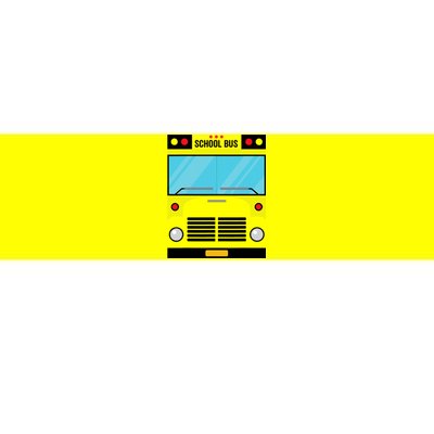 School Bus Costume Simple Halloween Costume Bumper Sticker