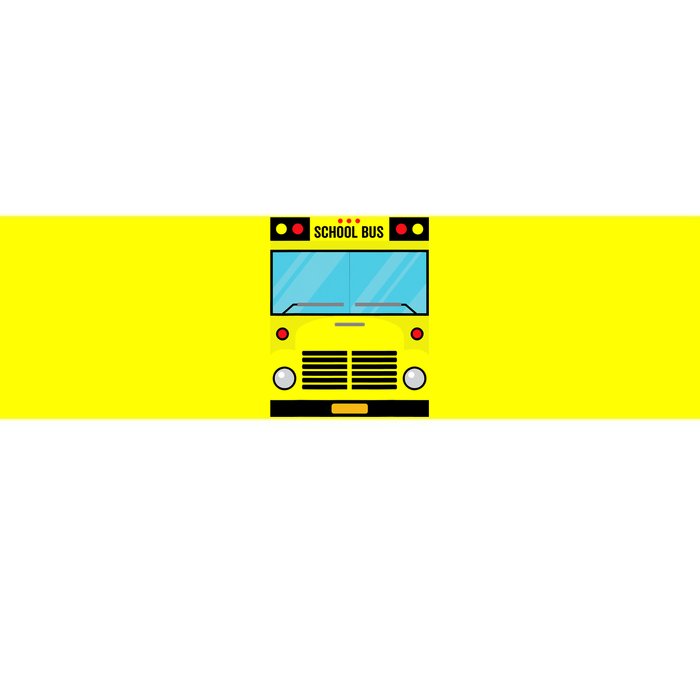 School Bus Costume Simple Halloween Costume Bumper Sticker