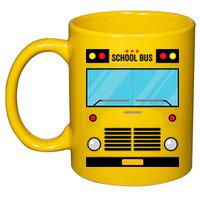 School Bus Costume Simple Halloween Costume 11oz C Handle Ceramic Mug