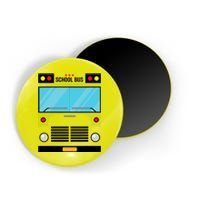 School Bus Costume Simple Halloween Costume Magnet