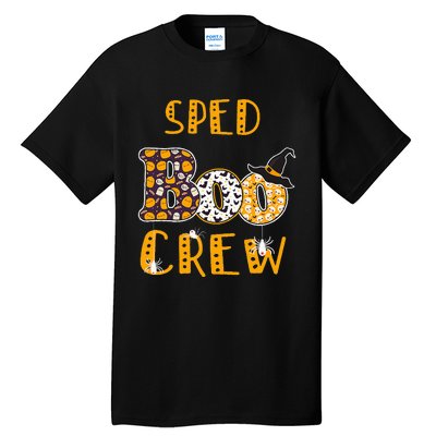 Sped Boo Crew Teacher Halloween Costume Tall T-Shirt