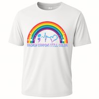Semicolon Broken Crayons Still Color Suicide Prevention Awareness Performance Shirt