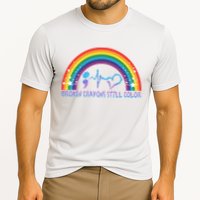 Semicolon Broken Crayons Still Color Suicide Prevention Awareness Performance Shirt