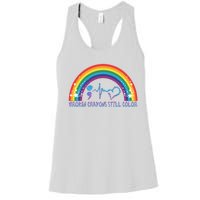 Semicolon Broken Crayons Still Color Suicide Prevention Awareness Women's Racerback Tank