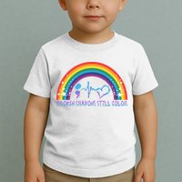 Semicolon Broken Crayons Still Color Suicide Prevention Awareness Toddler T-Shirt