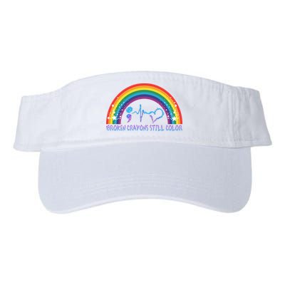 Semicolon Broken Crayons Still Color Suicide Prevention Awareness Visor