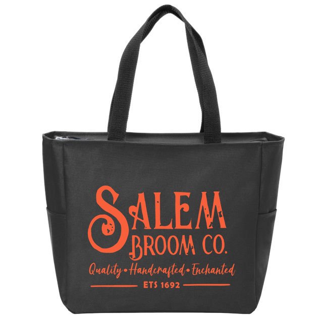 Salem Broom Co Est 1692 Zip Tote Bag