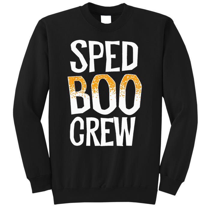 Sped Boo Crew Teacher Special Education Ed School Halloween Sweatshirt