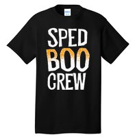 Sped Boo Crew Teacher Special Education Ed School Halloween Tall T-Shirt