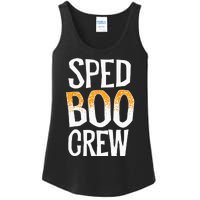 Sped Boo Crew Teacher Special Education Ed School Halloween Ladies Essential Tank