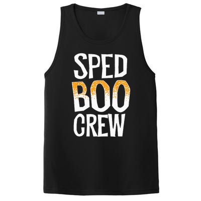 Sped Boo Crew Teacher Special Education Ed School Halloween PosiCharge Competitor Tank