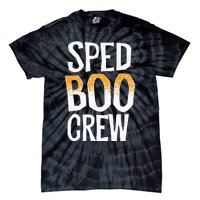 Sped Boo Crew Teacher Special Education Ed School Halloween Tie-Dye T-Shirt