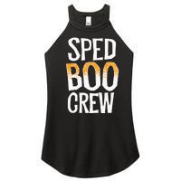 Sped Boo Crew Teacher Special Education Ed School Halloween Women’s Perfect Tri Rocker Tank