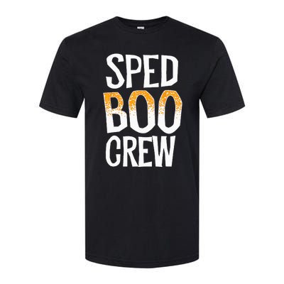 Sped Boo Crew Teacher Special Education Ed School Halloween Softstyle CVC T-Shirt