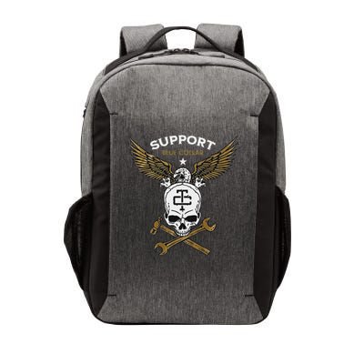 Support Blue Collar Vector Backpack