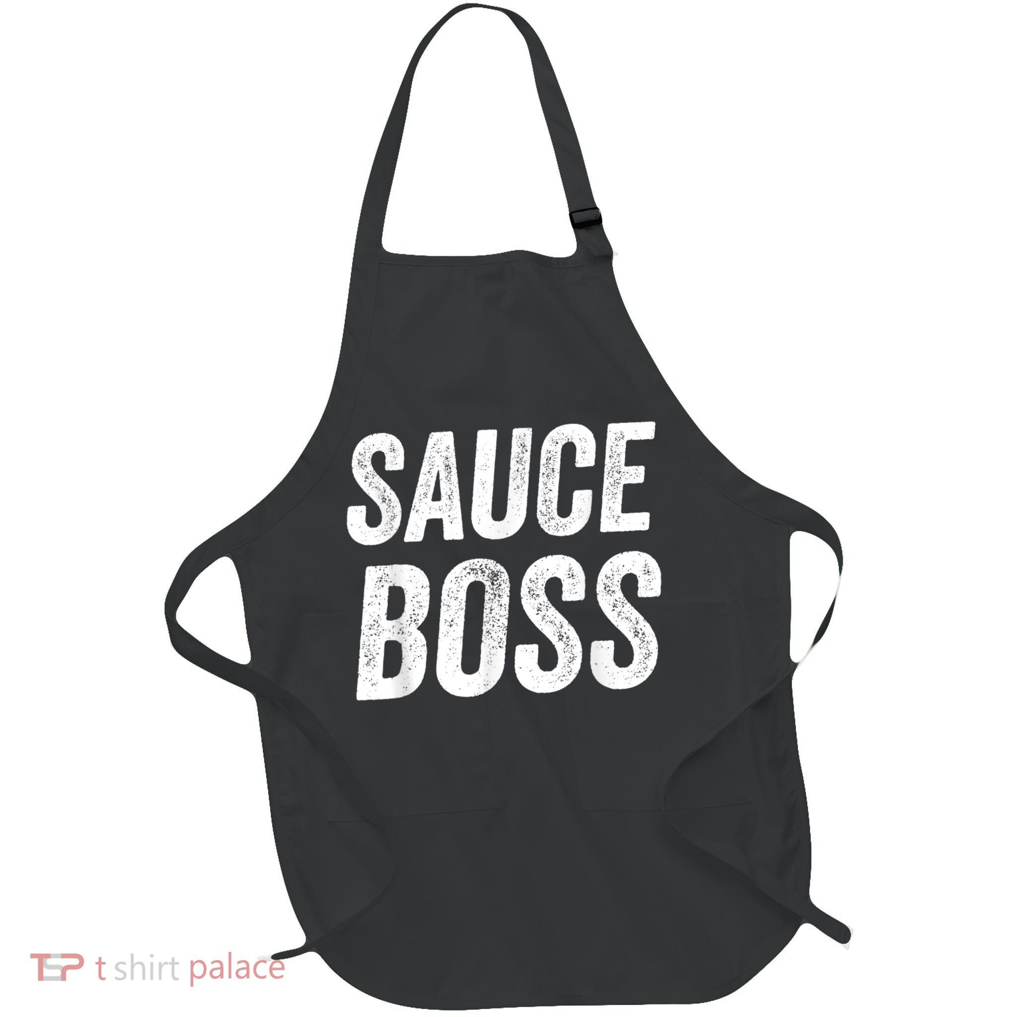 Sauce Boss Chef BBQ Cook Food Humorousa Apron