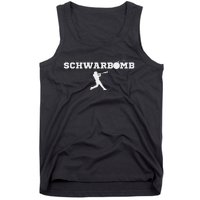 Schwarbomb Baseball Cotton Tank Top