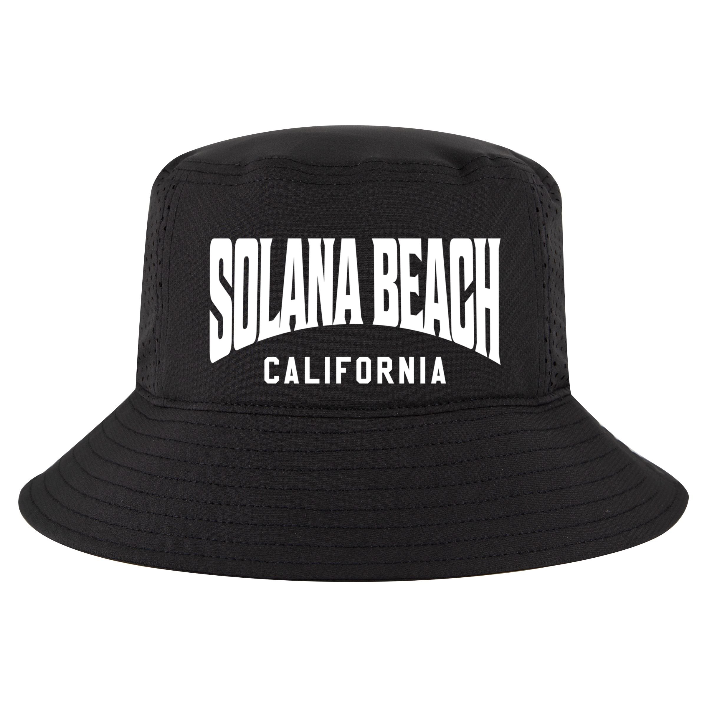 Solana Beach California Gift Cool Comfort Performance Bucket Hat