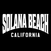 Solana Beach California Gift Cooling Performance Crew T-Shirt