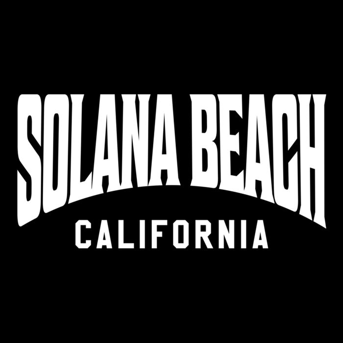 Solana Beach California Gift Cooling Performance Crew T-Shirt