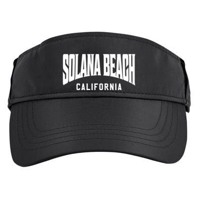 Solana Beach California Gift Adult Drive Performance Visor