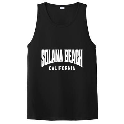 Solana Beach California Gift PosiCharge Competitor Tank