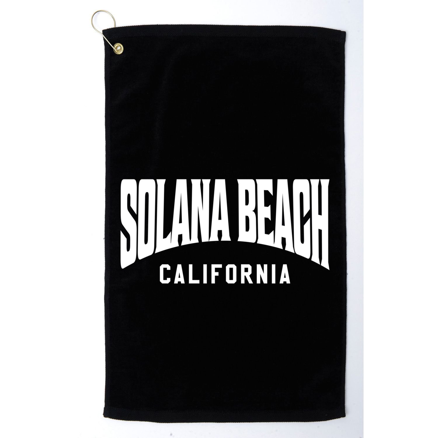 Solana Beach California Gift Golf Towel