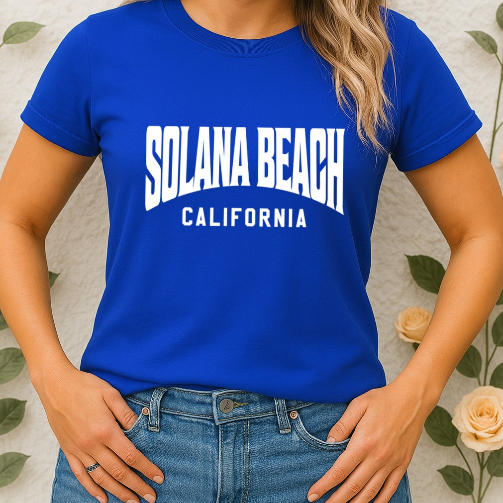 Solana Beach California Gift Womens T-Shirt
