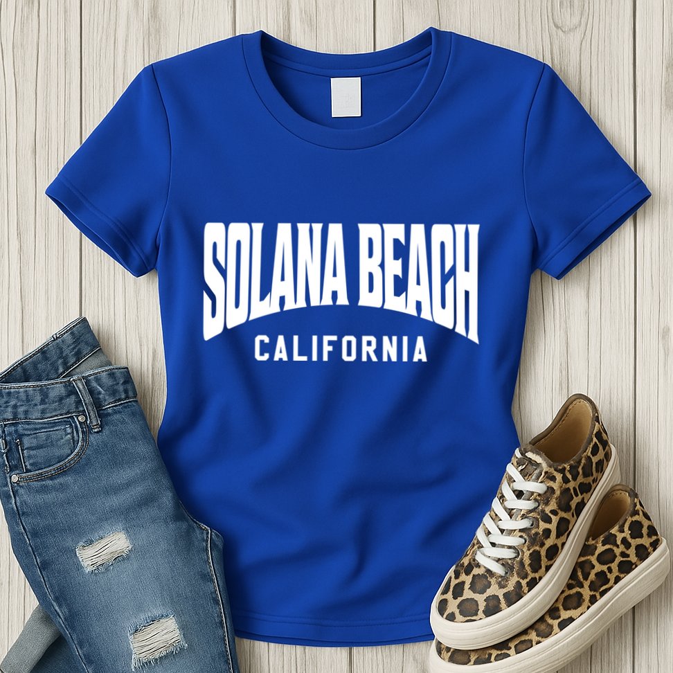 Solana Beach California Gift Womens T-Shirt