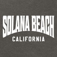 Solana Beach California Gift Cotton Canvas Backpack
