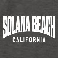 Solana Beach California Gift Vector Backpack