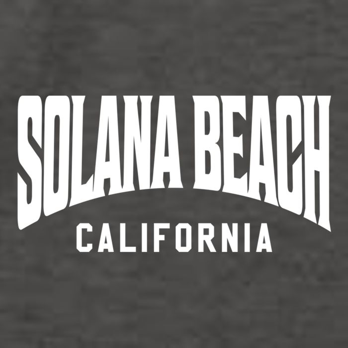 Solana Beach California Gift Vector Backpack