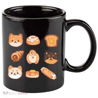 Shiba Buns Cute Cats 11oz C Handle Ceramic Mug