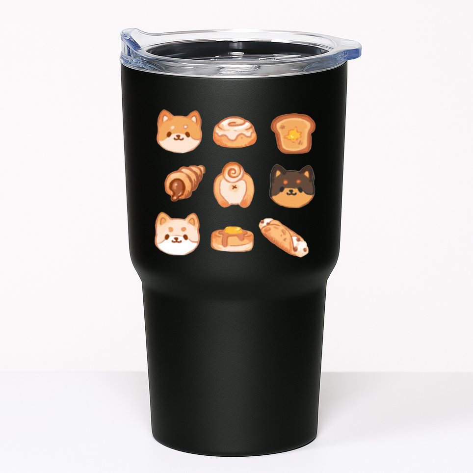 Shiba Buns Cute Cats Tumbler