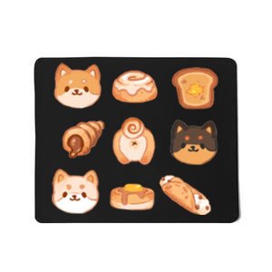 Shiba Buns Cute Cats Mousepad