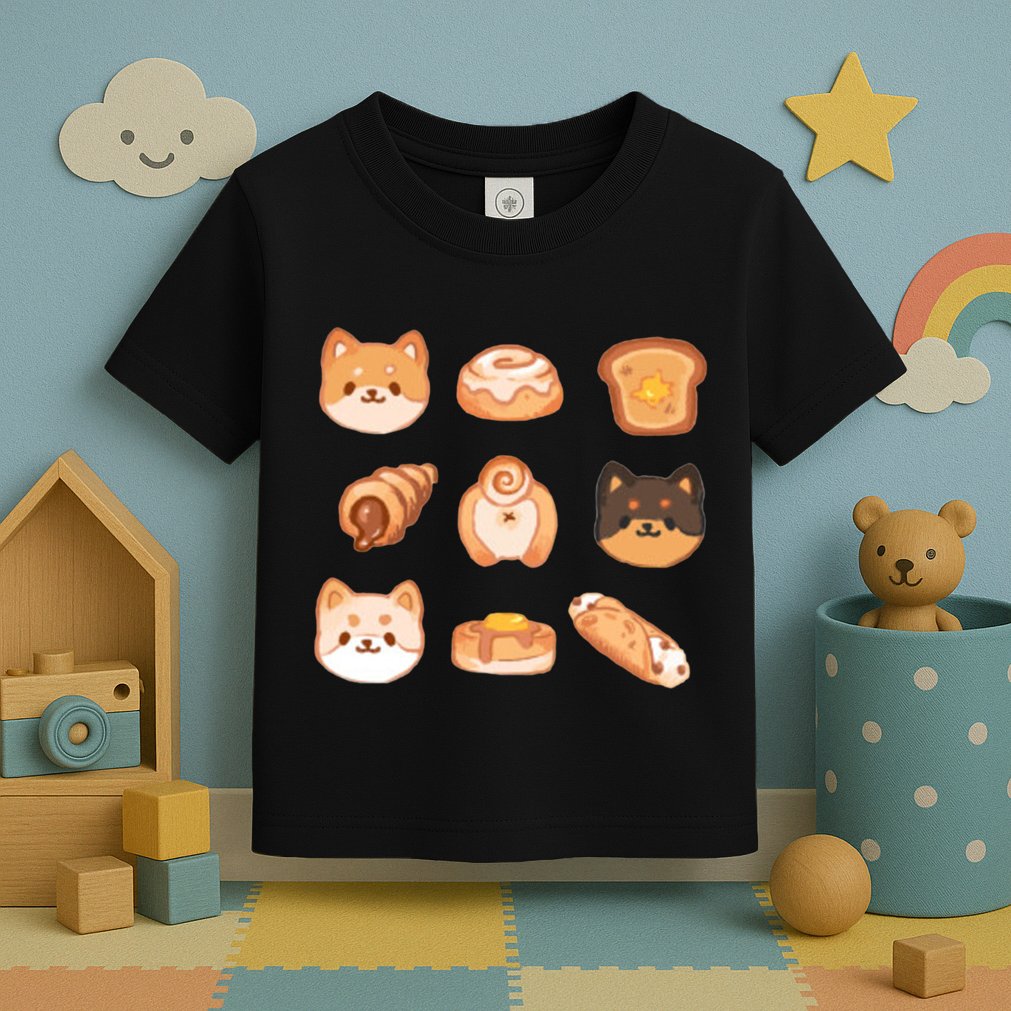Shiba Buns Cute Cats Toddler T-Shirt