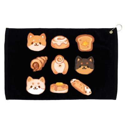 Shiba Buns Cute Cats Grommeted Golf Towel