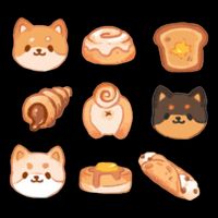 Shiba Buns Cute Cats Visor
