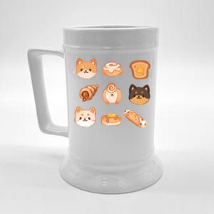 Shiba Buns Cute Cats Beer Stein