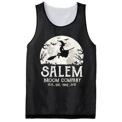 Salem Broom Company Shirts Grunge Halloween Womens Witch Mesh Reversible Basketball Jersey Tank