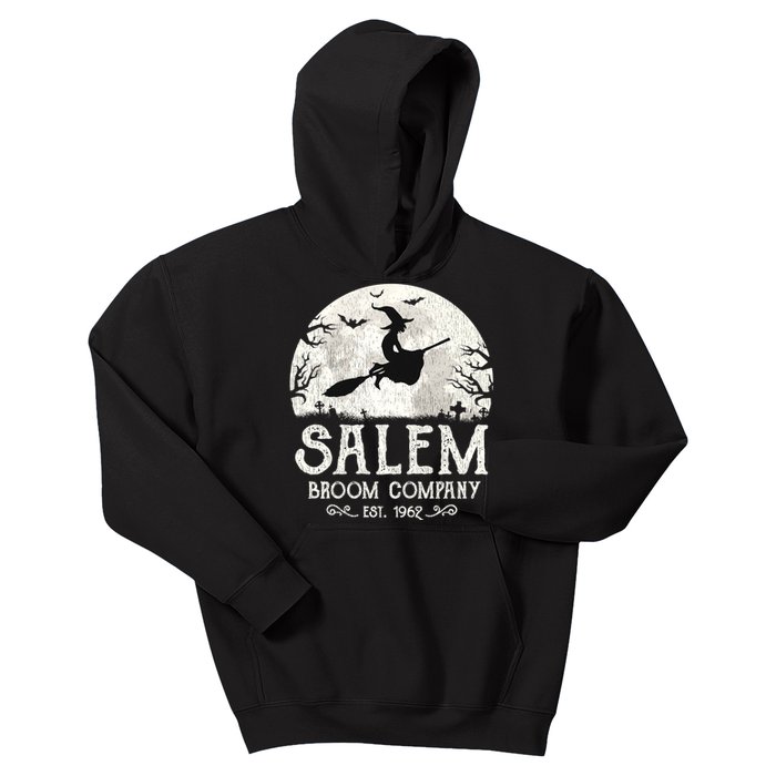 Salem Broom Company Shirts Grunge Halloween Womens Witch Kids Hoodie