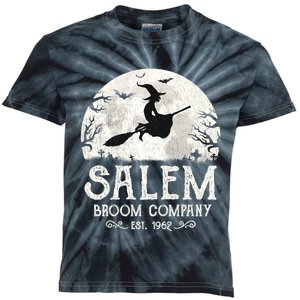 Salem Broom Company Shirts Grunge Halloween Womens Witch Kids Tie-Dye T-Shirt