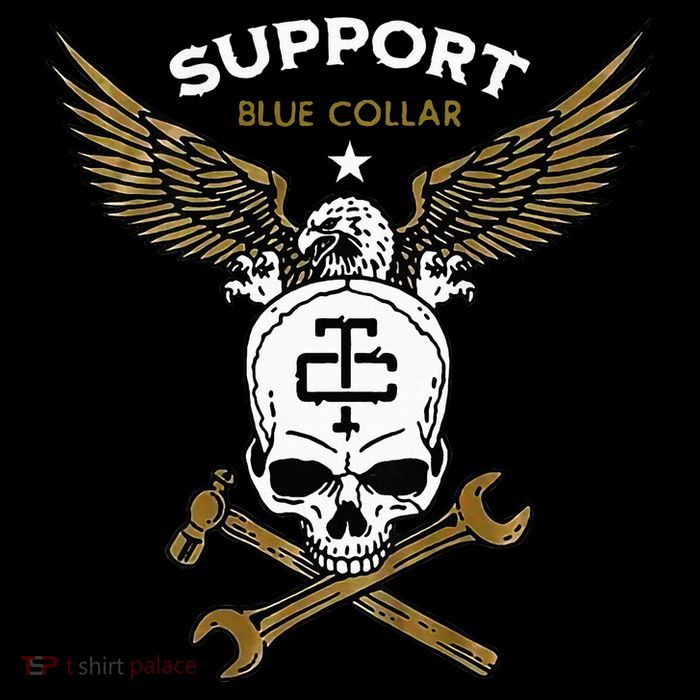 Support Blue Collar 16 in Basic Backpack