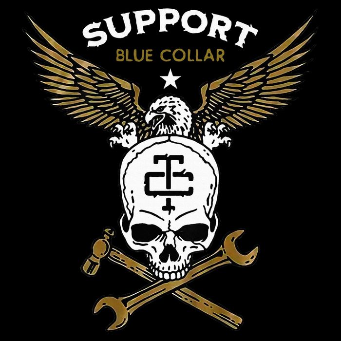 Support Blue Collar Poster