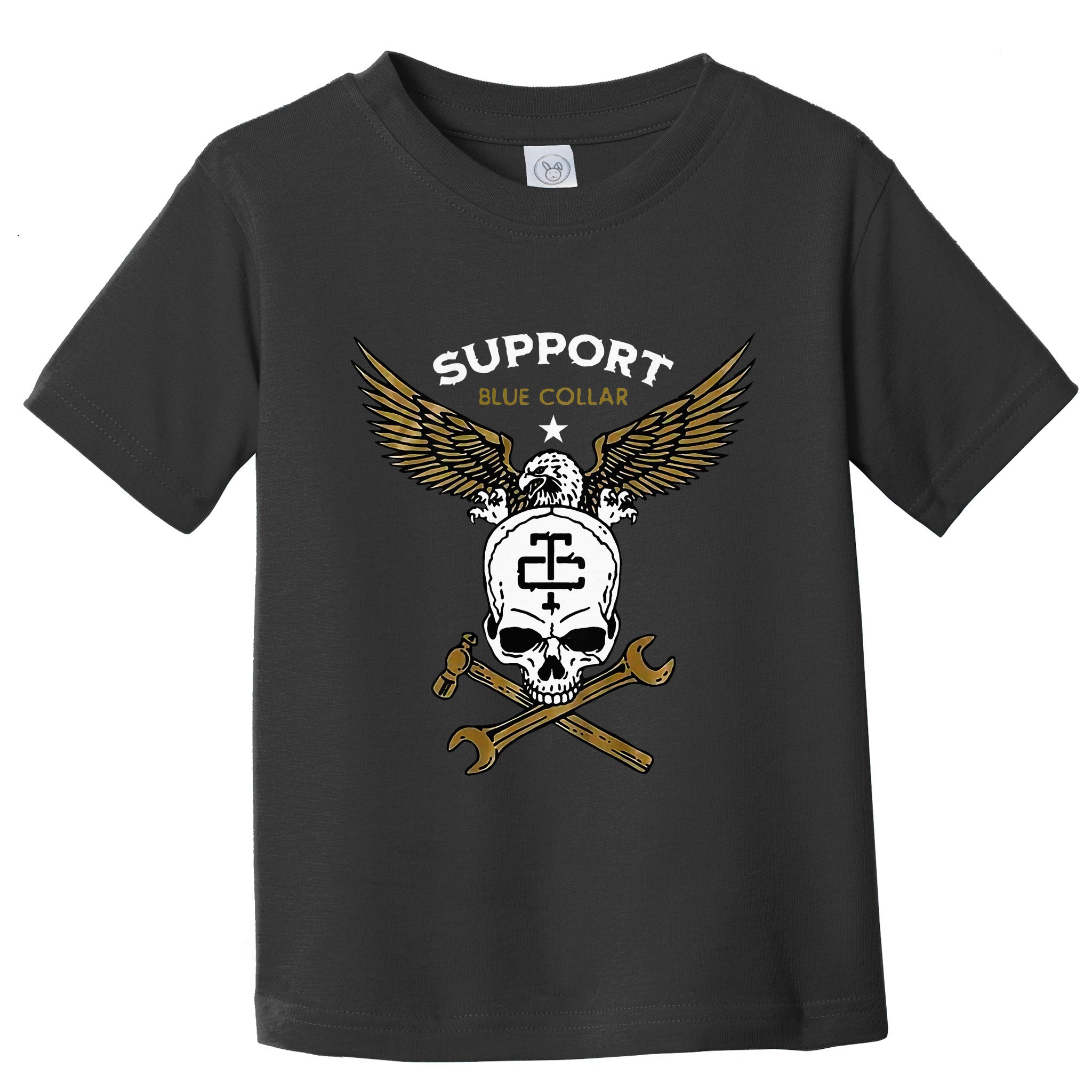 Support Blue Collar Toddler T-Shirt